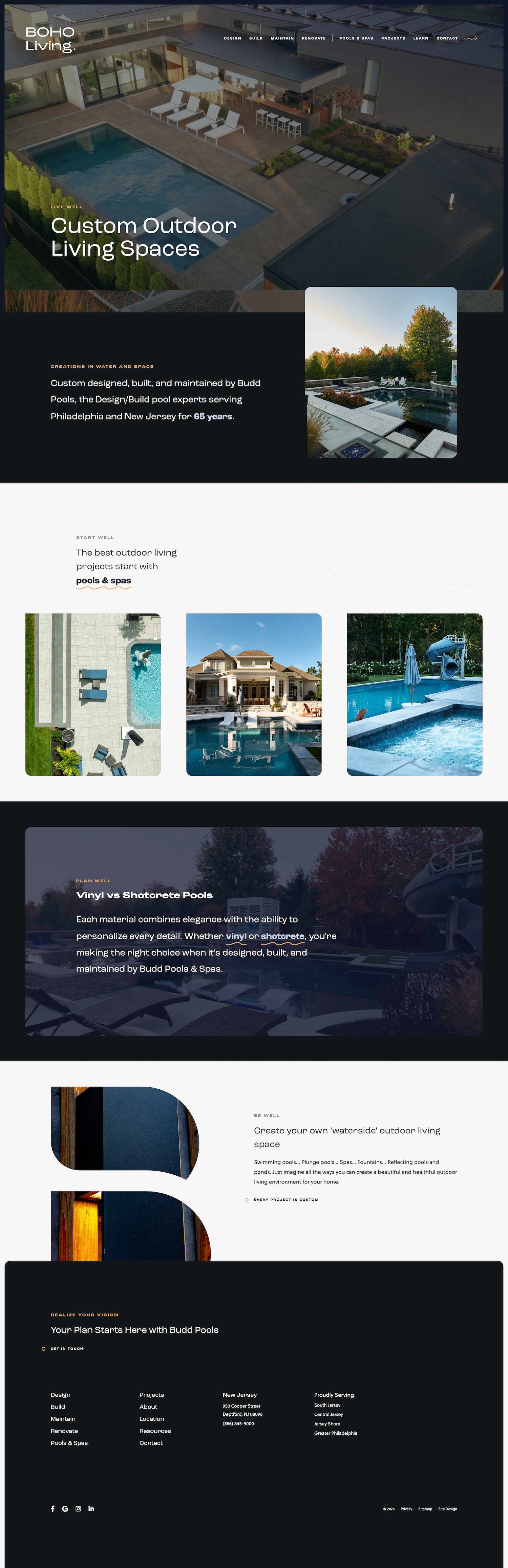 BOHO Living template preview